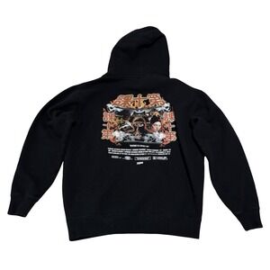 10 deep Men's Grunge Skater Movie Promo Hoodie Size Medium 22 x 26